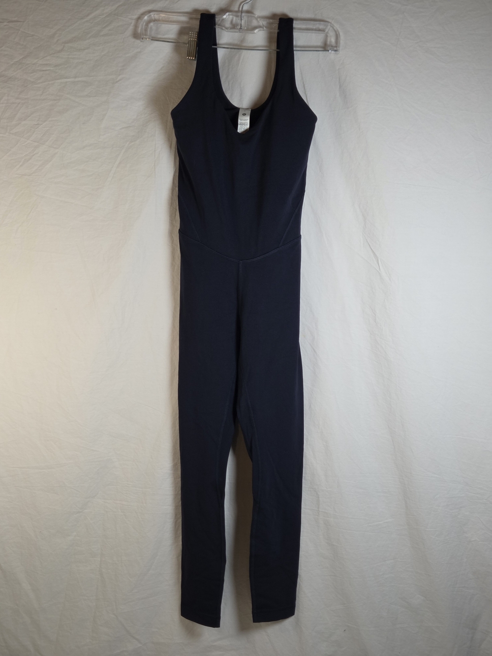 Lululemon W1DSIS Align Bodysuit 25" True Navy Size 0 NWOT